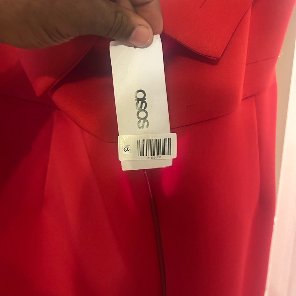 ASOS Vibrant Red Dress